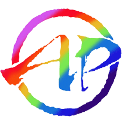A/PGF rainbow AP logo